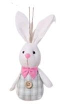 Load image into Gallery viewer, Pastel Soft Fabric Easter Bunny Plush Hanging Decorations
