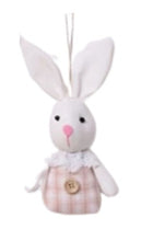 Load image into Gallery viewer, Pastel Soft Fabric Easter Bunny Plush Hanging Decorations