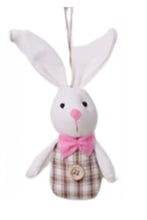 Load image into Gallery viewer, Pastel Soft Fabric Easter Bunny Plush Hanging Decorations