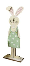 Load image into Gallery viewer, Freestanding Easter Bunny Wooden Ornaments