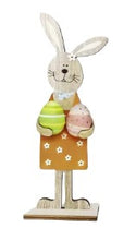 Load image into Gallery viewer, Freestanding Easter Bunny Wooden Ornaments