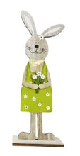 Load image into Gallery viewer, Freestanding Easter Bunny Wooden Ornaments