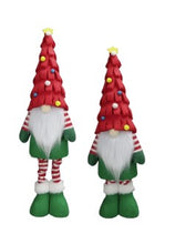 Load image into Gallery viewer, Standing Christmas Gnome with Felt Tree Hat