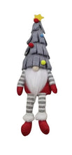 Load image into Gallery viewer, Siting Christmas Gnome with Felt Tree Hat