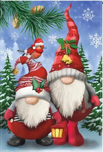 Load image into Gallery viewer, Christmas Garden Flag Double Sided