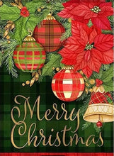 Load image into Gallery viewer, Christmas Garden Flag Double Sided