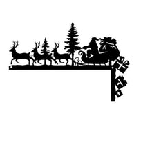 Load image into Gallery viewer, Christmas Metal Corner Door Frame Ornament