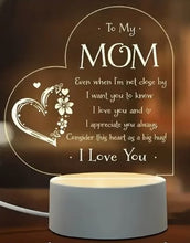 Load image into Gallery viewer, Acrylic Night Light for Mom #1