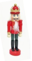 Load image into Gallery viewer, Christmas Nutcracker Ornaments – 12.5cm Traditional Wooden Soldier Figures