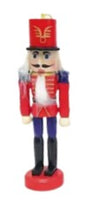 Load image into Gallery viewer, Christmas Nutcracker Ornaments – 12.5cm Traditional Wooden Soldier Figures