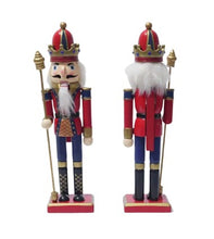 Load image into Gallery viewer, Nutcracker with Staff #1 ~ 30cm