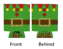 Load image into Gallery viewer, Christmas Santa and Elf Stubby Holders