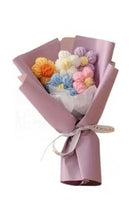 Load image into Gallery viewer, Handmade Crochet Flower Bouquet – Purple or Red