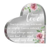 Load image into Gallery viewer, Acrylic Plaques ~ Heart Shaped Assorted