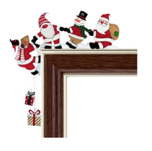Load image into Gallery viewer, Christmas Wooden Corner Door Frame Ornament