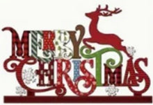 Load image into Gallery viewer, Festive Wooden Christmas Decorations #4