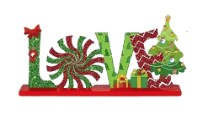 Load image into Gallery viewer, Festive Wooden Christmas Decorations #5
