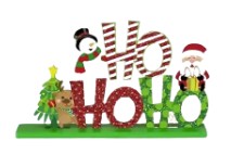 Load image into Gallery viewer, Festive Wooden Christmas Decorations #5