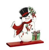 Load image into Gallery viewer, Festive Wooden Christmas Decorations #7