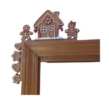 Load image into Gallery viewer, Christmas Wooden Corner Door Frame Ornament
