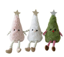 Load image into Gallery viewer, Cute Plush Christmas Tree Figurine with Dangly Legs