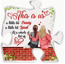Load image into Gallery viewer, Acrylic Plaques ~ Puzzle Piece Shaped Assorted