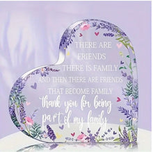 Load image into Gallery viewer, Acrylic Plaques ~ Heart Shaped Assorted