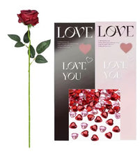 Load image into Gallery viewer, Single Velvet-Touch 50cm Rose - Romantic Valentine's Rose