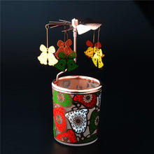Load image into Gallery viewer, Christmas Rotating Carousel Design Candle Holder