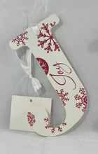 Load image into Gallery viewer, Red & White Christmas Inspirational Letters