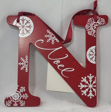 Load image into Gallery viewer, Red & White Christmas Inspirational Letters