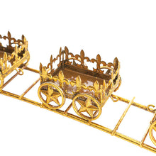 Load image into Gallery viewer, Metal Train Decoration Gold (45cm Long)