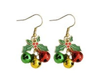 Load image into Gallery viewer, Christmas Earrings ~ Bows, Bells, Baubles &amp; Sparkle Collection
