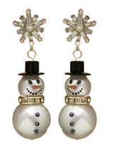 Load image into Gallery viewer, Christmas Earrings ~ Santa, Snowman, Gnomes &amp; Elf Collection
