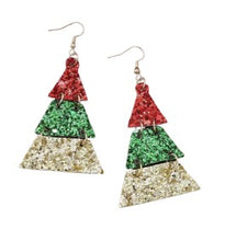 Load image into Gallery viewer, Christmas Earrings ~ Christmas Tree Collection
