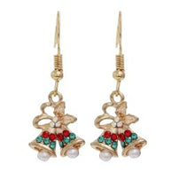 Load image into Gallery viewer, Christmas Earrings ~ Bows, Bells, Baubles &amp; Sparkle Collection
