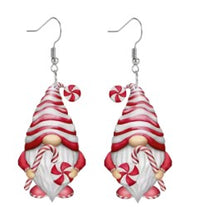 Load image into Gallery viewer, Christmas Earrings ~ Santa, Snowman, Gnomes &amp; Elf Collection
