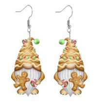 Load image into Gallery viewer, Christmas Earrings ~ Santa, Snowman, Gnomes &amp; Elf Collection
