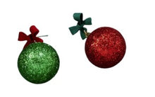 Load image into Gallery viewer, Christmas Earrings ~ Bows, Bells, Baubles &amp; Sparkle Collection
