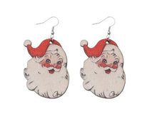 Load image into Gallery viewer, Christmas Earrings ~ Santa, Snowman, Gnomes &amp; Elf Collection
