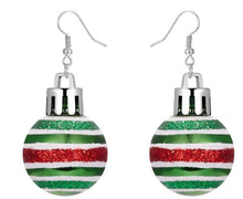 Load image into Gallery viewer, Christmas Earrings ~ Bows, Bells, Baubles &amp; Sparkle Collection
