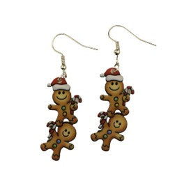 Christmas Earrings ~ Gingerbread & Sweet Treats Collection