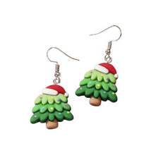 Load image into Gallery viewer, Christmas Earrings ~ Christmas Tree Collection
