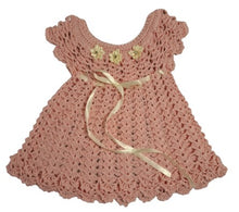 Load image into Gallery viewer, 9 months up ~ Baby Girl Pink Handmade Crochet Set (#50)

