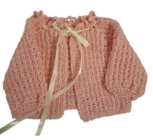 Load image into Gallery viewer, 9 months up ~ Baby Girl Pink Handmade Crochet Set (#50)
