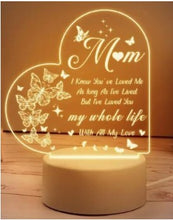 Load image into Gallery viewer, Acrylic Night Light for Mom #2
