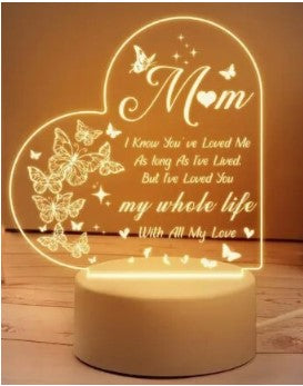 Acrylic Night Light for Mom #2