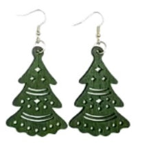 Load image into Gallery viewer, Christmas Earrings ~ Christmas Tree Collection
