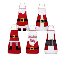 Load image into Gallery viewer, Christmas Novelty Aprons #2 – Santa Designs
