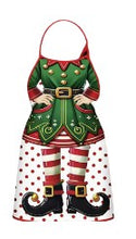 Load image into Gallery viewer, Christmas Novelty Aprons #3 – Elf Designs

